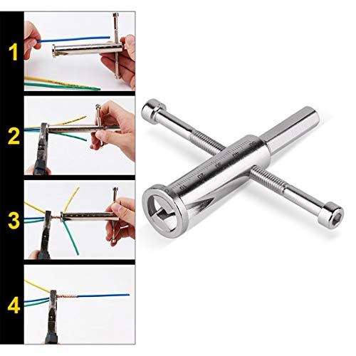 Ferramentas de torção universal de arame, conector automático Weite Electrician desencapador e torçã