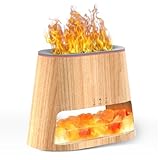 BieJiahWeiBie Luxury Himalayan Salt Lamp Humidifier & Aromatherapy Diffuser - 8...