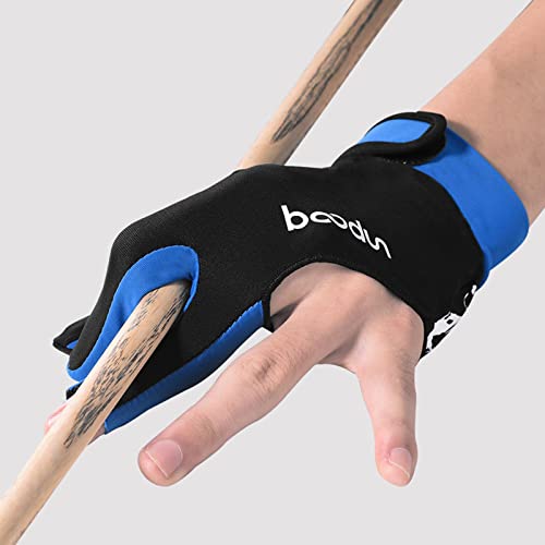 Amagogo Luvas de bilhar Luvas de bilhar de três dedos Taco de bilhar Esportes Acessórios esportivos