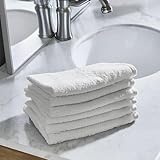 Giovanni Dolcinotti | Set mit 6 Gesichtstüchern aus 100% Baumwolle - 30 x 30 cm - extra saugfähig...