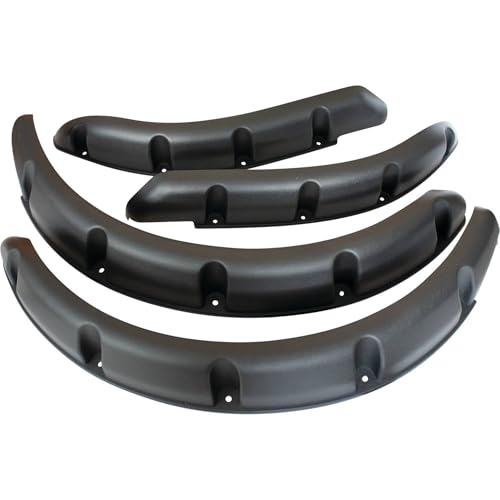 Red Hawk ACC-FF17 Fender Flares Compatible With/Replacement For E-Z-GO TXT 2014 and newer golf carts