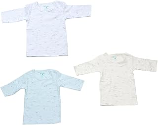 طقم بادي كم كبسول للاطفال 3 قطع مقاس 6-9 شهور من Habi Life - متعدد الالوان HL-LOMBBBMT-1006