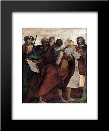 Assumption Of The Virgin (Detail) 20x24 Framed Art Print by Rosso Fiorentino