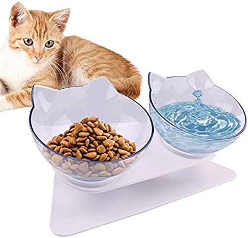 tilted cat bowl