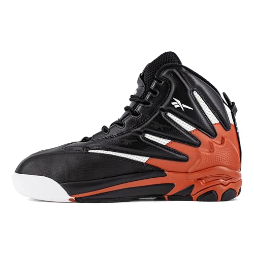 Image of Reebok Work Men's The Blast Work Black, Red, and White Composite Toe Boots