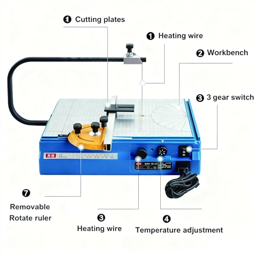 Styromousse et gravure de mousse au cutter électrique compact - 3