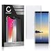 Produktbild CELLONIC® Displayschutzglas kompatibel mit Samsung Galaxy Note 8 (SM-N950 / SM-N950F) (3D Full Cover 9H 0.33mm Edge Glue) Glas Transparent Displayschutz Schutzglas Tempered Glass