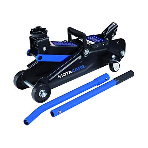 Motacare® 2 Tonne Hydraulic Floor Trolley Jack With Case for Car Van Garage Cover