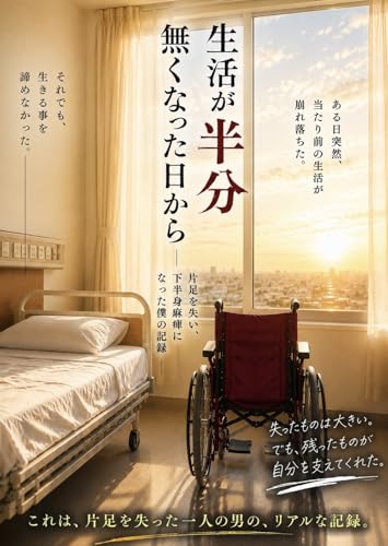 生活が半分無くなった日から