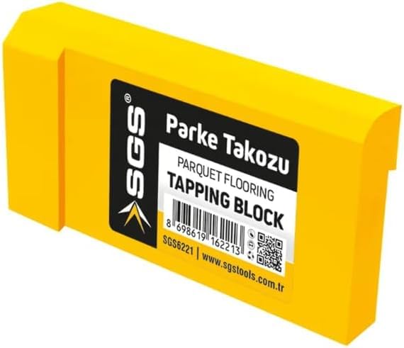 SGS Parke Takozu, Laminat ve Parke Döşeme için Profesyonel Vurma Bloğu, Sarı