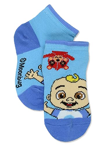 CoComelon Toddler 6 Pack Quarter Socks4