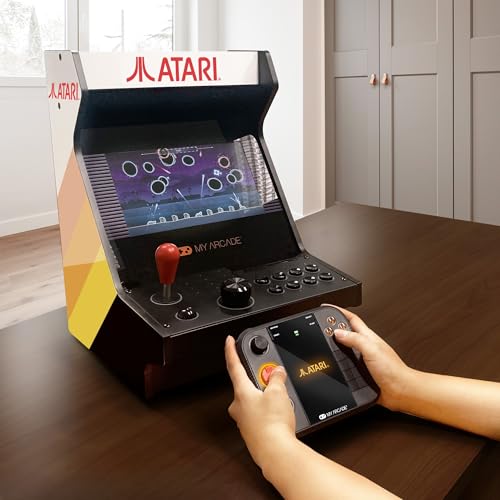 Image of My Arcade Gamestation Retro Gamepad: Wireless Controller for Gamestation Go | Atari Gamestation Mega, Rechargeable Battery, Wireless, Premium