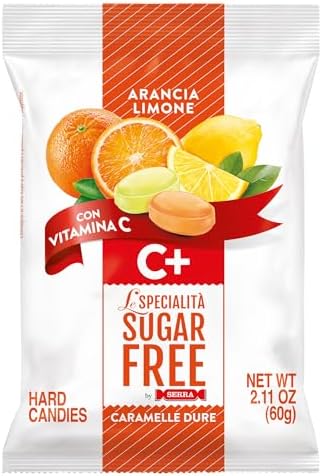 Sugar Free Candies Orange & Lemons With Vitamin C 60g