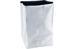 Poly Grow Bags for Bountiful Harvests: 50-Pack Planters for Vigorous Growth