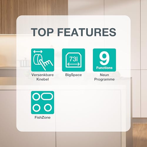 Gorenje Einbau-Herd-Set Inox Air Set mit Glaskeramik-Kochfeld, Heißluft, 73 Liter, 250° max. Ofentemperatur, MultiAir Technologie, 9 Funktionen, Bräterzone, Mininmale Einbaunische (HxBxT): 60x56x58cm