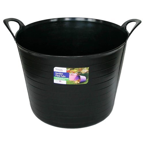 Preisvergleich Produktbild Stewart Garden Flexi Tub, plastik, schwarz, 40 L
