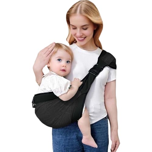 Baby Mesh Sling Carrier Toddler Carrier for Boys & Girls, Lightweight Breathable Summer Baby Wrap, Adjustable & Non-Slip Half Wrapped Baby...