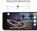 Zmodo 1080p 3pack Mini WiFi Camera, Two-Way Audio, Video Baby Monitor, Black with White, 3 Count (Pack of 1) (ZM-SH75D001-WA-3)