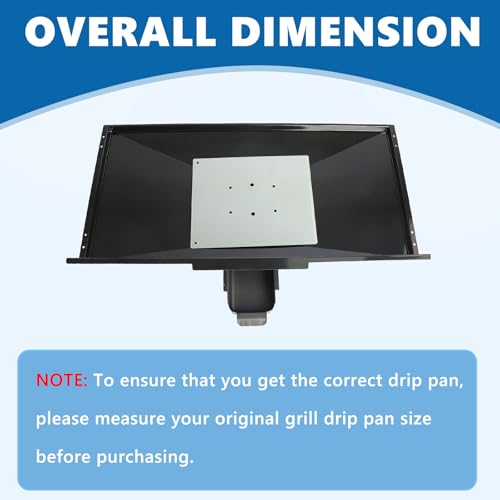 Image of SafBbcue G470-0800-W1 Grease Tray Replacement for Charbroil Performance 4 5 Burners Grill Parts Drip Pan 463347519 463342119 463335517 Grease Drip Tray Grill Accessories