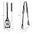 NFL Siskiyou Sports Fan Shop San Francisco 49ers 2 pc Steel BBQ Tool Set One Size Team Color