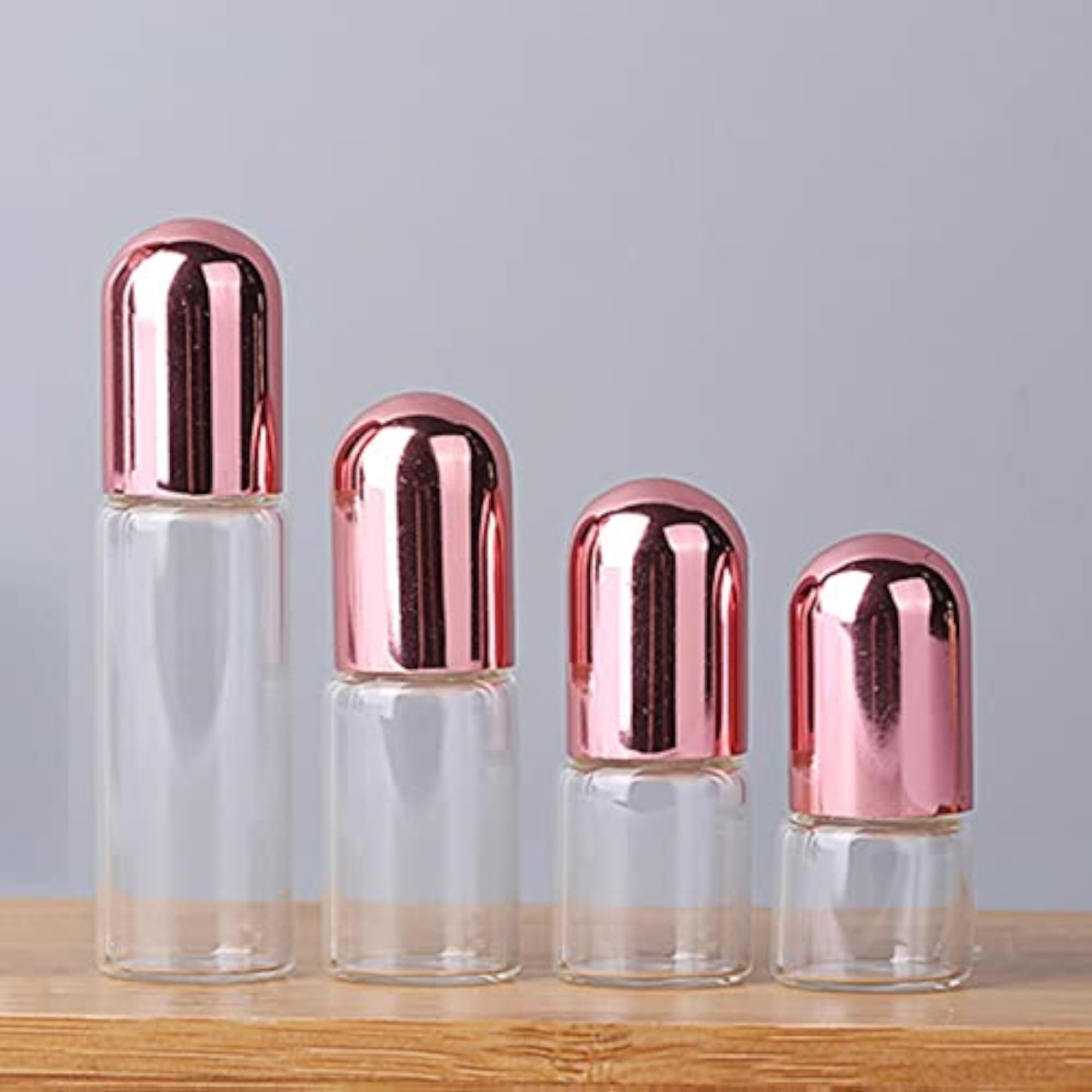 10x Essential Oil Roller Bottles, Mini 2ml Set