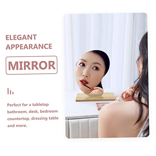 Cabilock Espelho De Maquiagem Espelho Irregular Espelho De Mesa Decoração De Quarto Pastel Dinamarqu