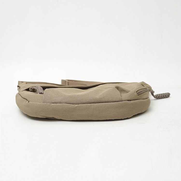 Image of Nylon Crescent Crossbody Bag for Women Shoulder Tote Handbag Casual Sling Bag Dumpling Purse Bag for Outdoor Travel