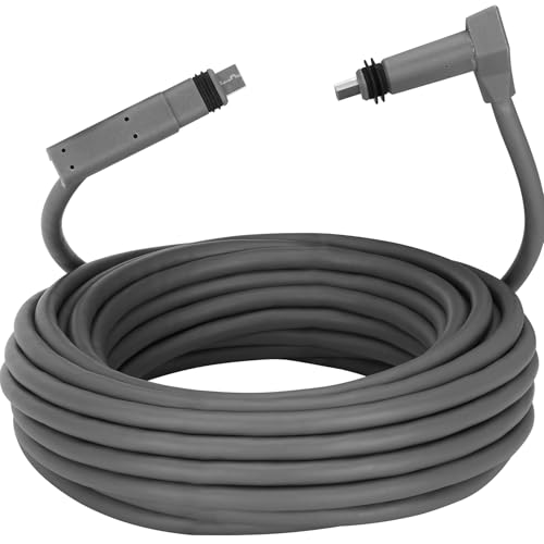 Pulaim Starlink Cable 150FT Starlink Replacement Cable for Starlink Rectangular Satellite V2 / Starlink Actuated Gen 2 Extension starlink Cable Waterproof Gray