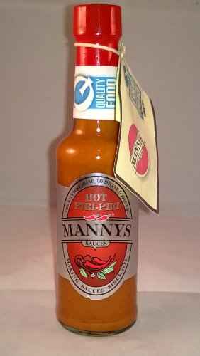 Mannys Hot Piri-Piri Sauce, Award Winner, The Best There Is.