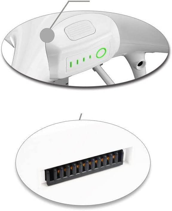 Miniatura 3 de DJI Phantom4  DJI 4 Pro Batería 5350 mAh DJI Phantom 44 Pro Li-PO Batería de repuesto de vuelo inteligente de alta capacidad, para DJI Phantom 44