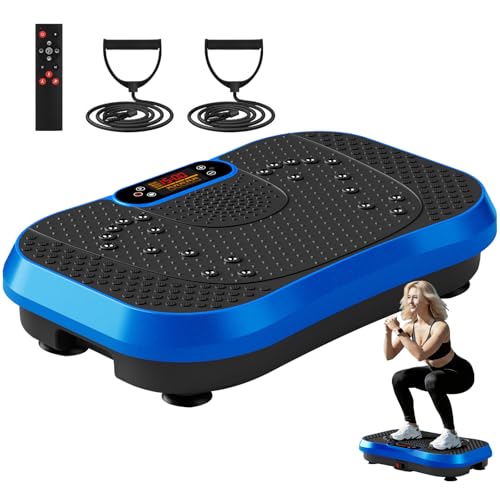 SoftGym Waver Single-Motor Vibration Plate with Bands