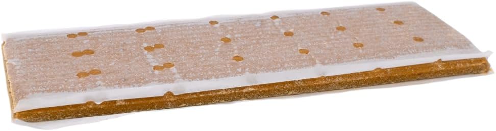 Pollen Patties for Bee Keeping | Contains 15% Natural Pollen and 15.5% Protein | Balanced Honey Bee Nutrition | Supplemental Hive Food | Maintains and Improves Colony Health One Pack, 1, Count