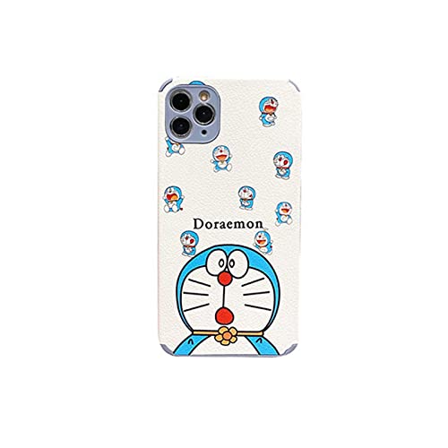 Iphone13Promax Suitable For Mobile Phone Cases Leather Doraemon Suitable For Apple12 Protective Case Silicone Soft Shell Fall Protection Shell (Iphone13, Doraemon) #TOP1
