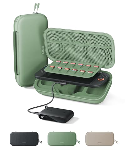 Image of Belkin Nintendo Switch 2 Charging Case with 10000mAh Power Bank Charger 20W