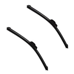 Guance Frameless Wiper Blades Set of 2 (Black) for Maruti Suzuki Alto K-10