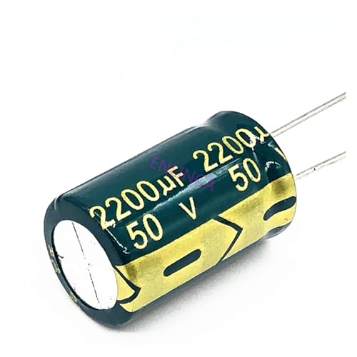 Condensateur 50V 2200UF en aluminium anti surchauffe pour réparation électronique