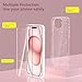 YIRSUR Glitter Clear Case Compatible with iPhone 15 with 2 Pack Screen Protector with 2 Pack Camera Lens Protector, Soft TPU Bumper Anti-Scratch Shockproof Transparent Sparkly Cover for iPhone 15 YIRSUR Glitter Clear Case Compatible with iPhone 15 with 2 Pack Screen Protector with 2 Pack Camera Lens Protector, Soft TPU Bumper Anti-Scratch Shockproof Transparent Sparkly Cover for iPhone 15