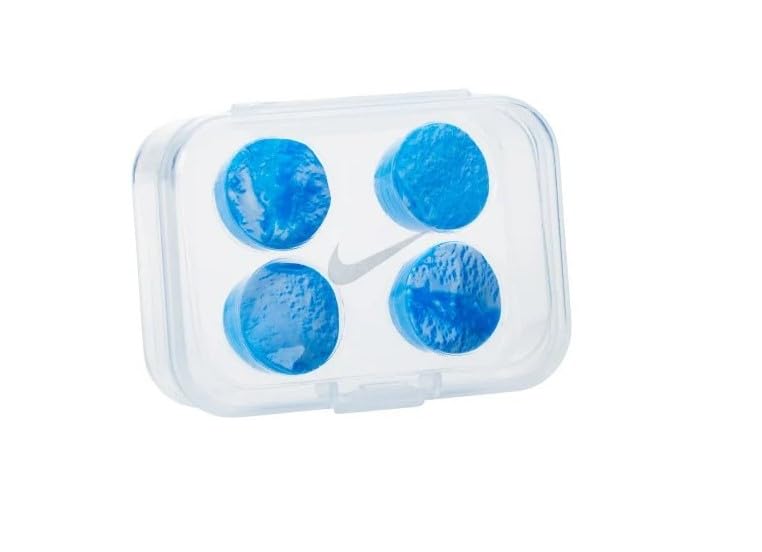 Nike Silicone Comfort Ear Plugs, Photo Blue