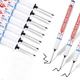 10PCS Tieflochmarker Bohrlochmarker,20mm Extralange Spitze Tiefenlochmarker