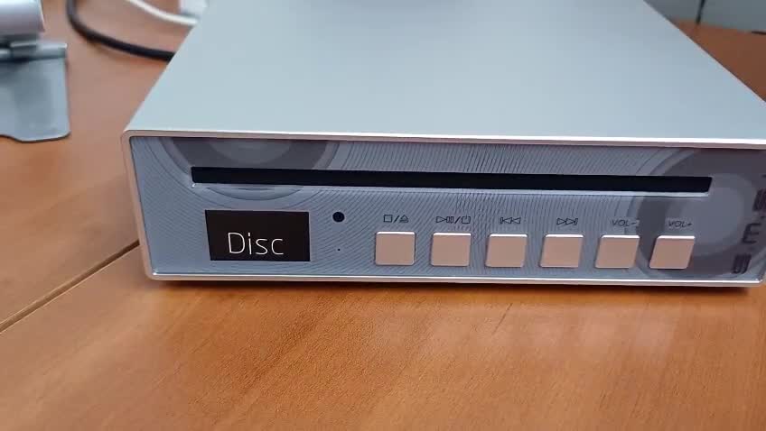 SMSL PL100 PRO Lecteur CD multifonction 2 puces DAC CS43131 haut de gamme prend en charge la lecture MQA sans perte avec télécommande (argent SMSL PL100 PRO Lecteur CD multifonction 2 puces DAC CS43131 haut de gamme prend en charge la lecture MQA sans perte avec télécommande (argent