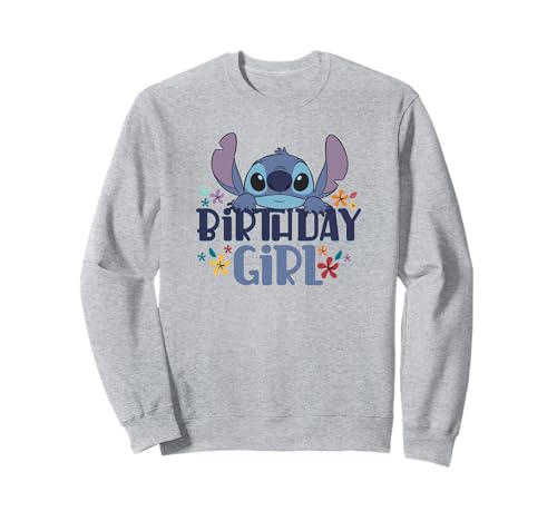 Sweatshirt Disney Stitch anniversaire fille idée cadeau parfait fête enfant