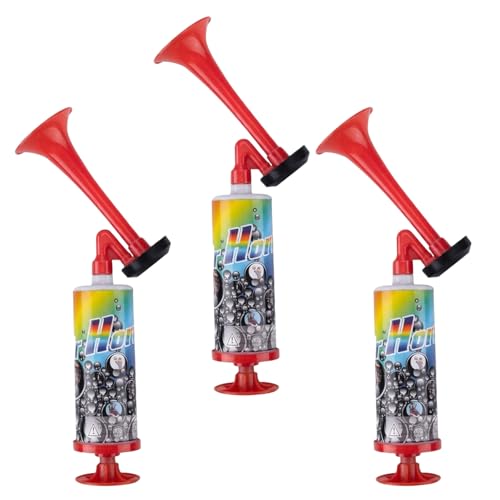 3 Pcs Air Horn Handheld Airhorn with Loud Sound Ideal for Sports Events and Marine Safety Compact Design for Easy Portability and Outdoor Activities