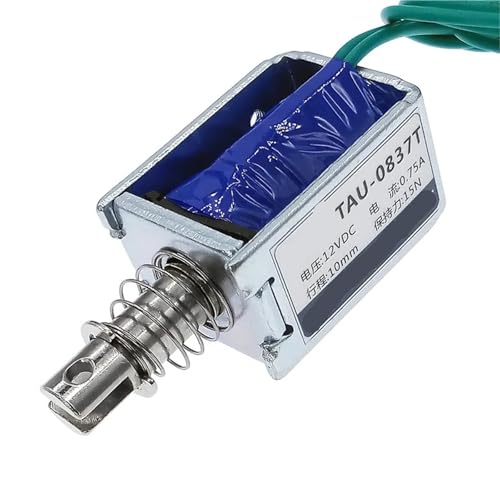 Électroaimant 12V CC pour la motorisation de loquets et robotique