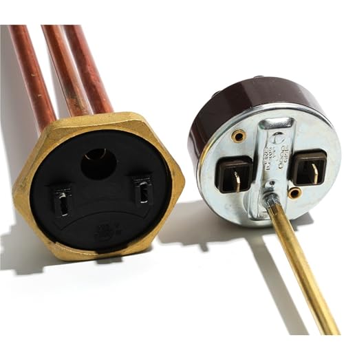 Termostato controlador de temperatura con resistencia DN32 de cobre de 250V 2
