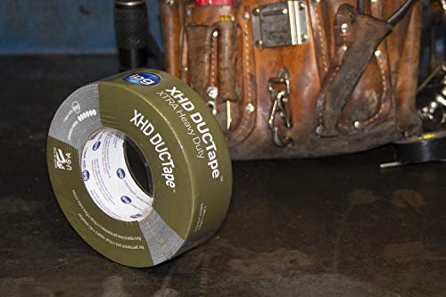 Image of IPG XHD DUCTape, Extra Heavy Duty Duct Tape, 2.83 inch x 60 yd, Silver (Single Roll)