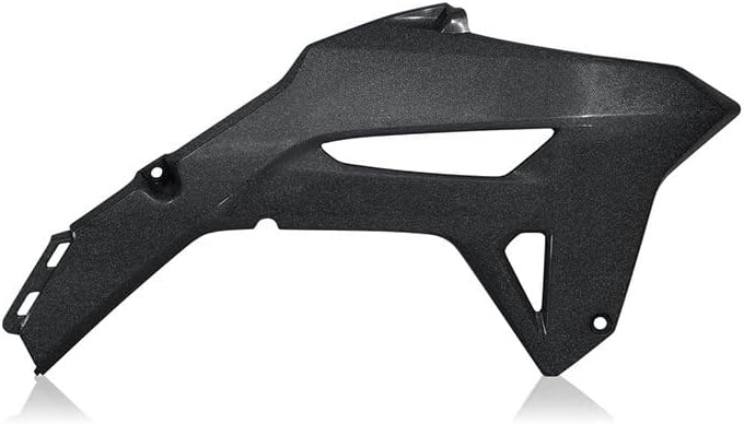 Acerbis Radiator Shroud Set (BLACK METALLIC) For 21-24 HONDA CRF450R