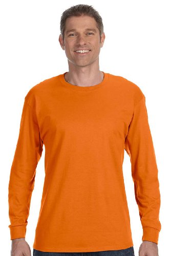 Image of Hanes Mens 6.1 oz. Tagless ComfortSoft Long-Sleeve T-Shirt (5586)