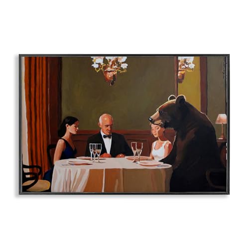 Poster encadré Dinner Guests Keith Thomson 20x30 cm Stupell