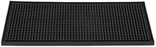 Beauneo Rubber Service Bar Mat Heavy Duty Home Bar E Tappetini in Gomma Cocktail Bartender Tazza da tè Tazza Set Tovaglietta da Cucina Impermeabile Piccola
