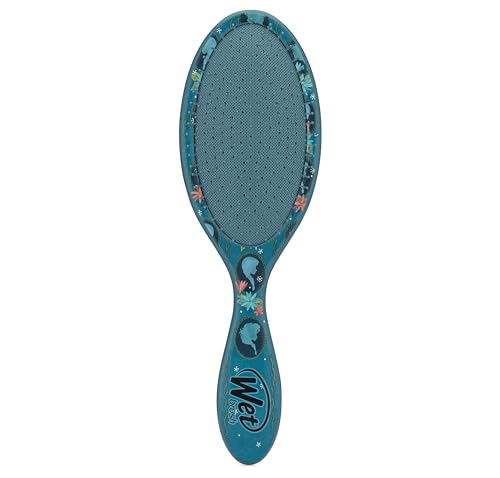 Image of Wet Brush Original Detangler Hair Brush, Anna & Elsa (Disney Love), Ultra-Soft IntelliFlex Bristles, Detangling Bristles Glide Through Tangles (Wet Dry & Damaged Hair), Women & Men